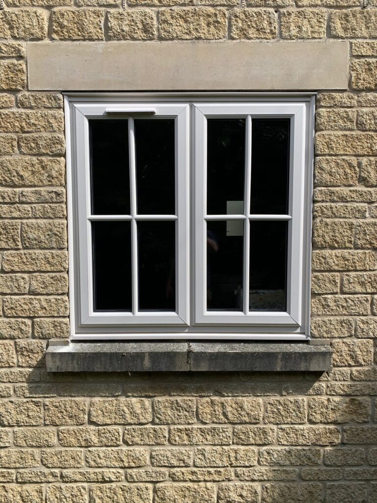 Cream Window With Astragal Bar